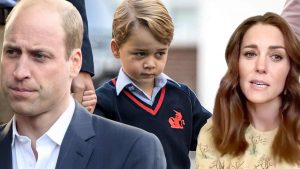 Kate, William e George